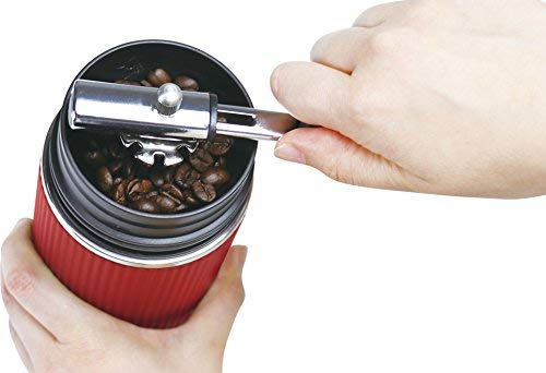OUTDOOR MAN ポータブル コーヒーメーカー レッド KK-00417RD