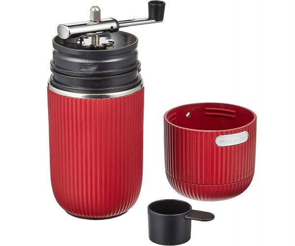 OUTDOOR MAN ポータブル コーヒーメーカー レッド KK-00417RD