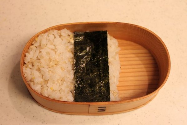 2品弁当の詰め方
