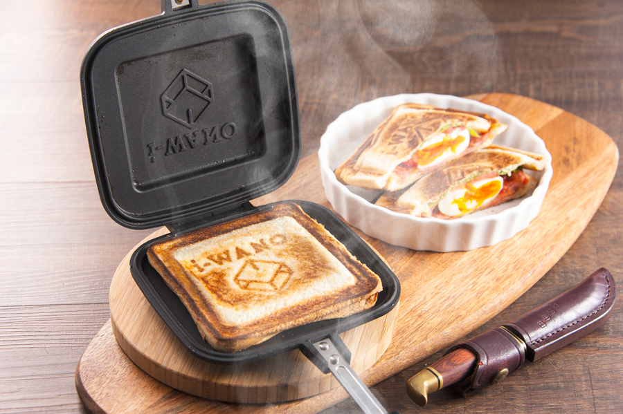 新生活の朝をおいしく！カリカリ食感が簡単「i-WANO×燕三条 ホットサンドメーカー」