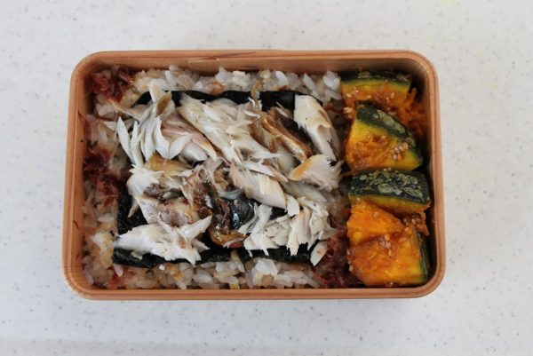 2品弁当の詰め方