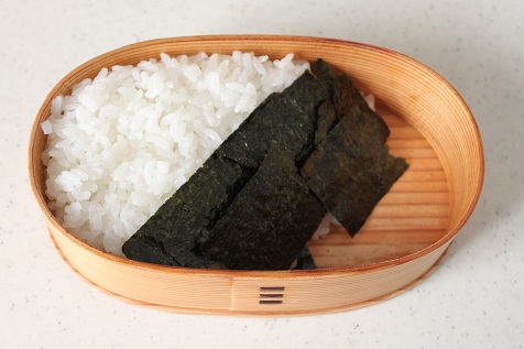 2品弁当の詰め方