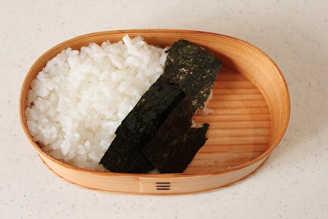 2品弁当の詰め方