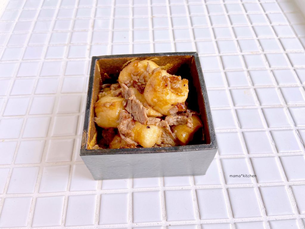 牛肉少しでOK!簡単「お麩のすき焼き風」の作り置き