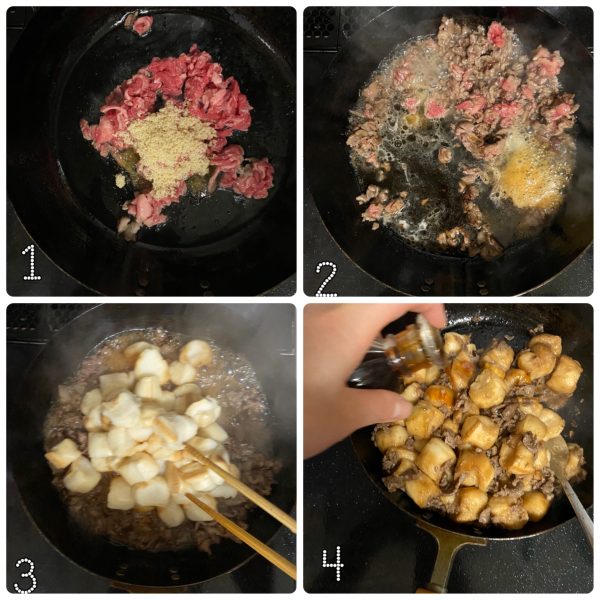 牛肉少しでOK!簡単「お麩のすき焼き風」の作り置き