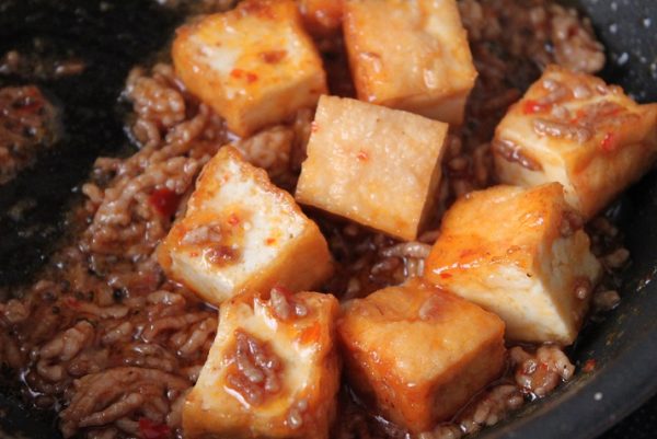 厚揚げマーボー豆腐