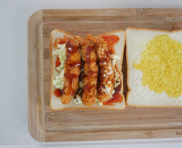 エビフライサンドの作り方