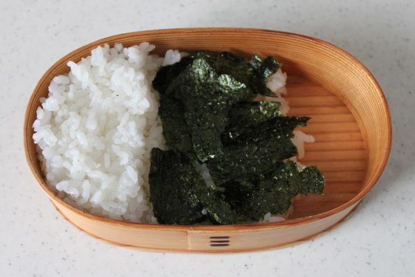 2品弁当の詰め方