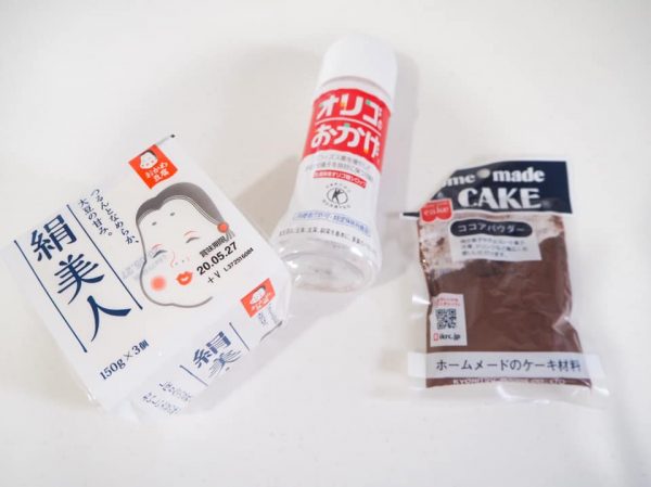 チョコムースの材料
