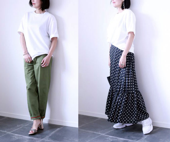 定番こそ更新しよう！Uniqlo Uのメンズ「白Tシャツ」着回しコーデ3例