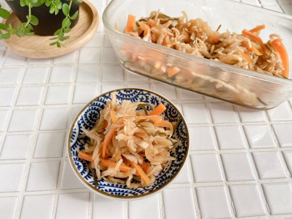 塩昆布が決め手!簡単「切り干し大根の煮物」の作り置き