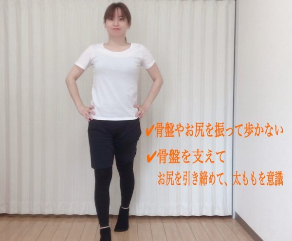 ウォーキングの仕方