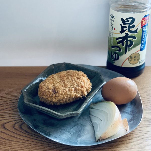 コロッケ丼の材料