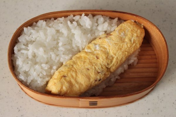 2品弁当の詰め方