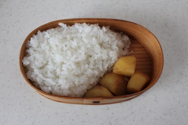 2品弁当の詰め方