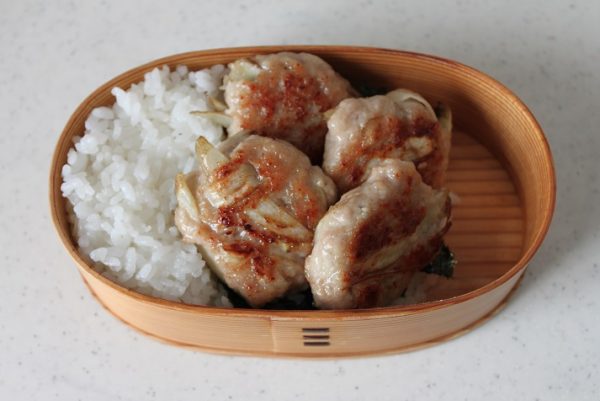 2品弁当の詰め方