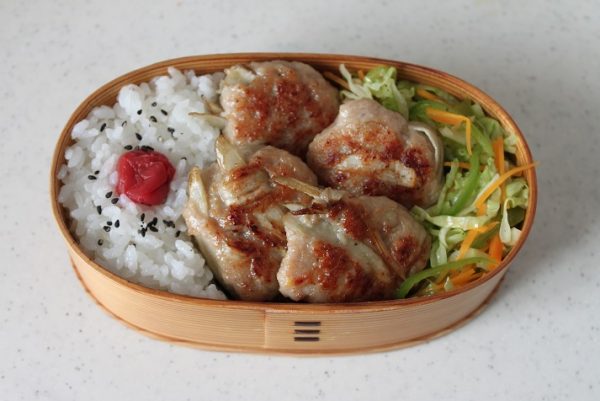2品弁当の詰め方