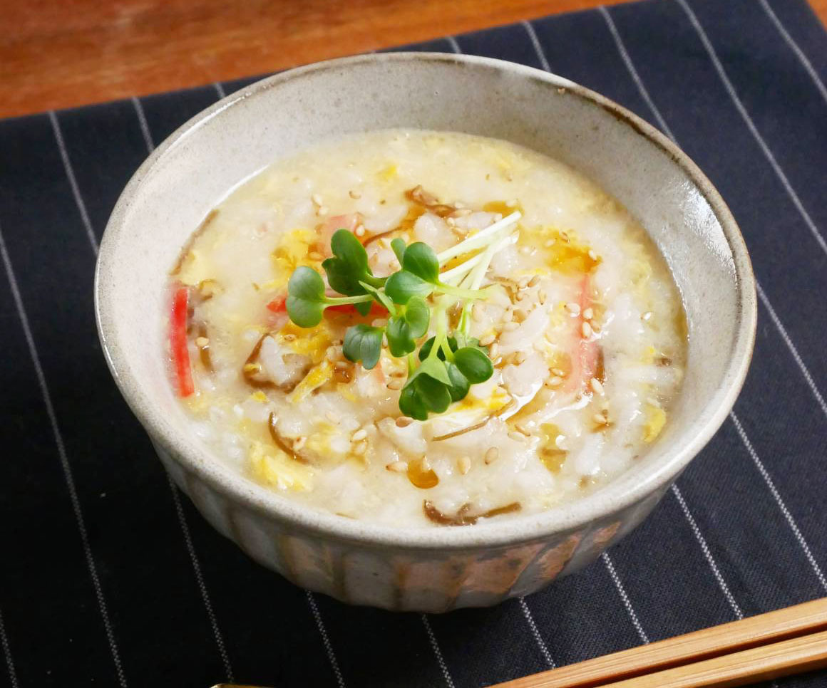 冷やご飯があれば約5分！簡単ヘルシー「もずく雑炊」