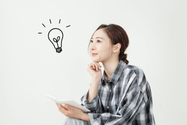 妄想する女性
