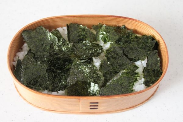 2品弁当の詰め方