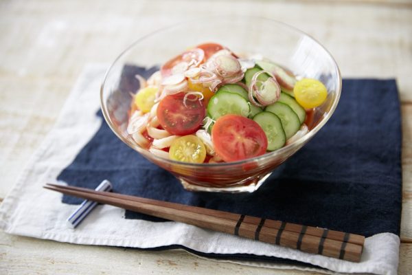 火を使わず時短でラクラク!トマトジュースでつくる「冷製トマトうどん」 by:FOOD unit GOCHISOさん
