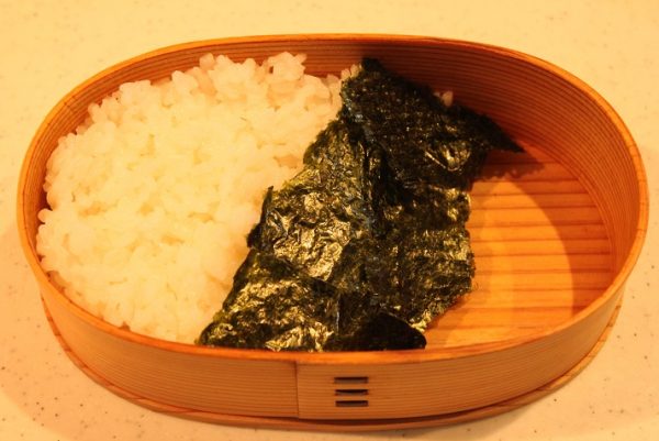 2品弁当の詰め方