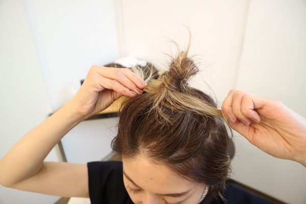 マスクの日でもおしゃれ見え！「おでこすっきり」ボブヘアアレンジ♪