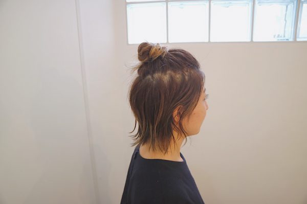 マスクの日でもおしゃれ見え！「おでこすっきり」ボブヘアアレンジ♪