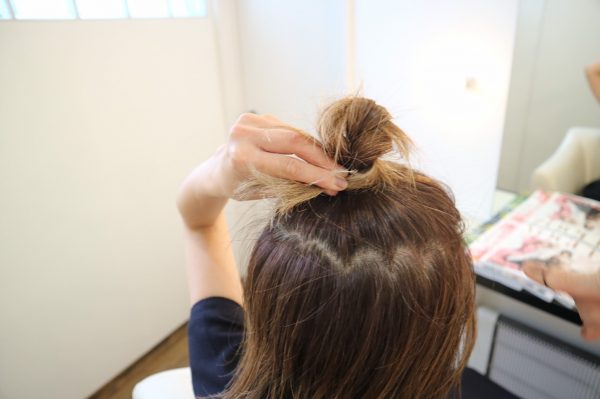 マスクの日でもおしゃれ見え！「おでこすっきり」ボブヘアアレンジ♪