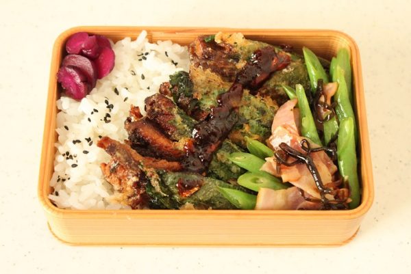 2品弁当の詰め方