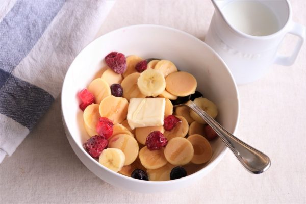 100均の○○を使えば簡単!話題の「パンケーキシリアル」