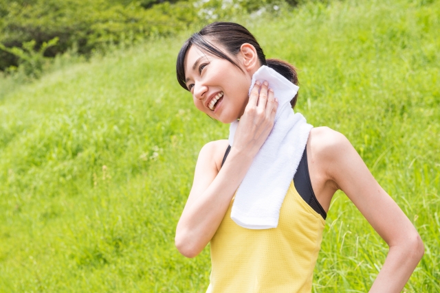 No sweat＝心配ご無用!?「汗」にまつわる英語表現3つ