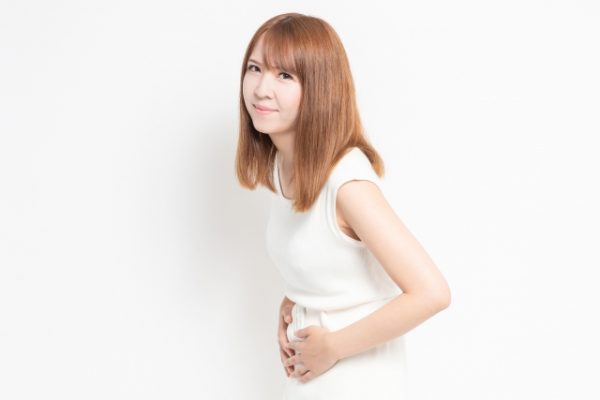 空腹の女性