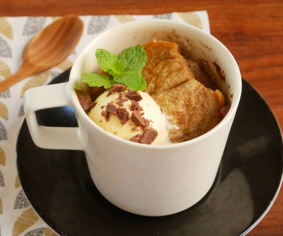 マグカップ1つ＋レンジで簡単！ちょっと大人な「カフェオレフレンチトースト」