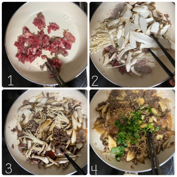 秋の香りたっぷり♪ご飯に合う作り置き「きのこと牛肉のしぐれ煮」