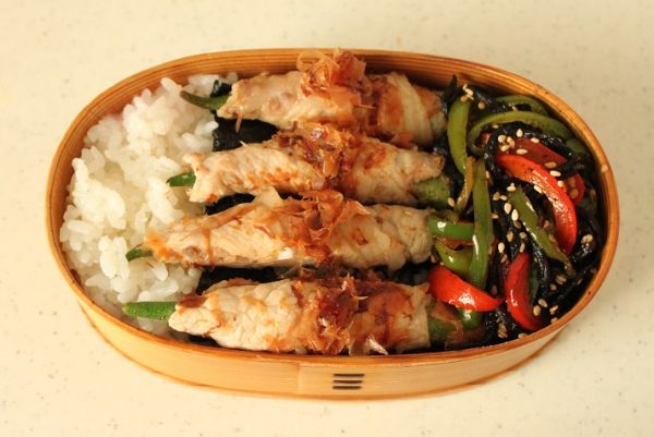 2品弁当の詰め方