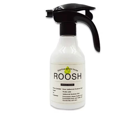 除菌力99.9%の除菌率で抗菌24時間！手肌にも優しい「ROOSH 除菌消臭スプレー」