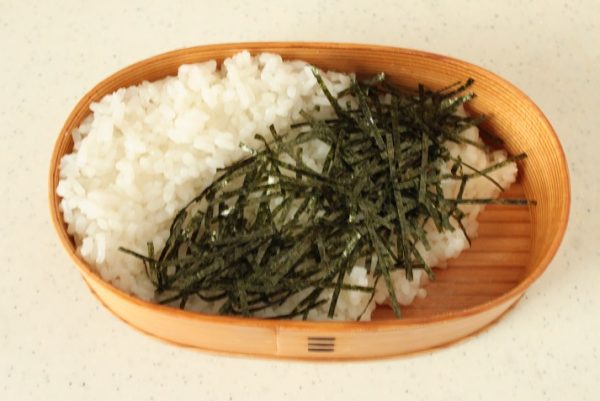 2品弁当の詰め方