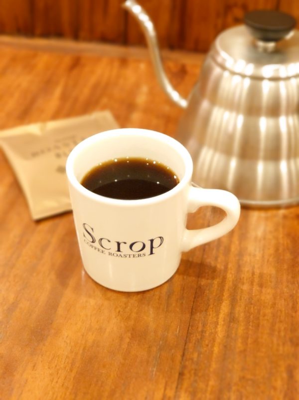 Scrop COFFEE ROASTERSのおいしいコーヒー