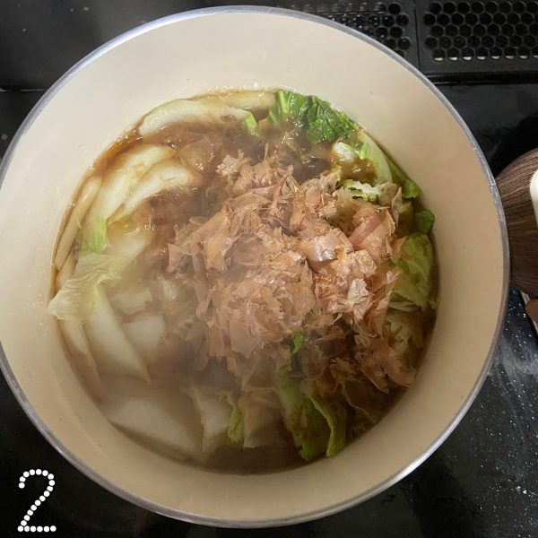 白菜のおかか煮
