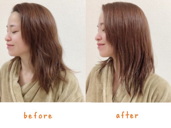 朝のヘアケア