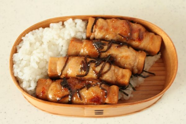 2品弁当の詰め方