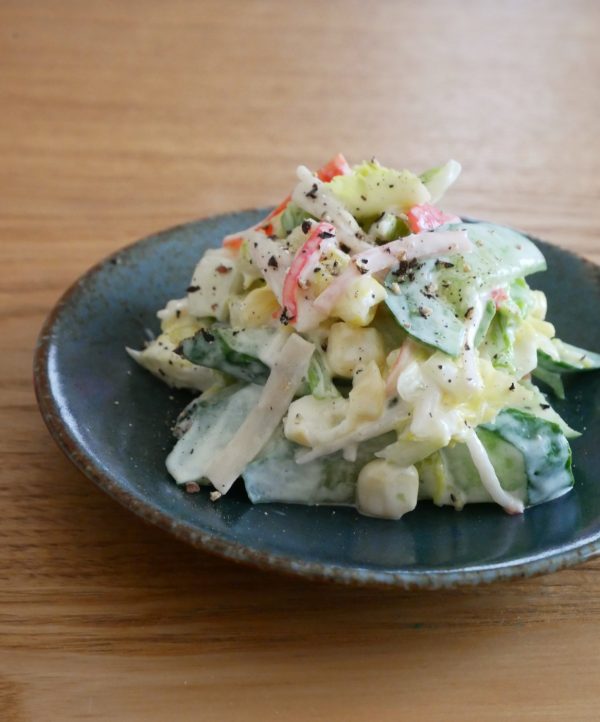 お鍋の余りで簡単作り置き!「白菜の中華風コールスロー」