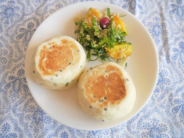 フライパンで焼ける！オイルも卵も発酵もいらない「お豆腐パン」レシピ♪by池田愛実さん