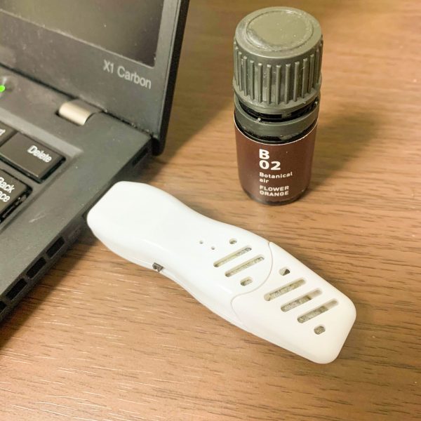 USBディフューザーで仕事前にリラックス
