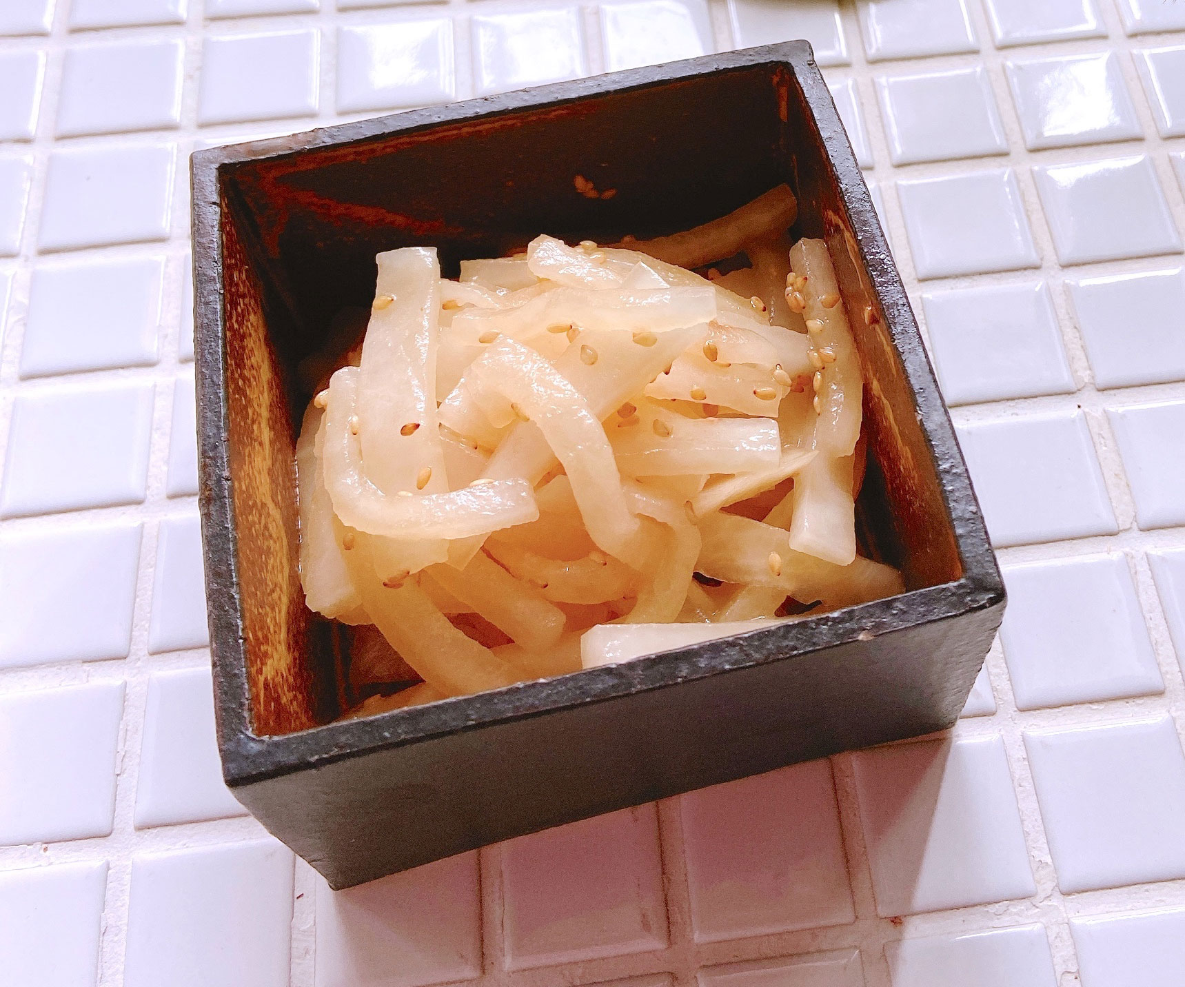 朝ごはんやおつまみに！簡単おいしい「大根ナムル」の作り置き