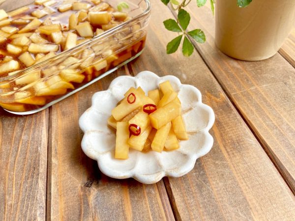 ポリポリ食感にやみつき!簡単「大根の南蛮漬け」の作り置きbyMayu*さん
