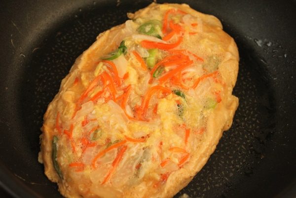 野菜オムレツ