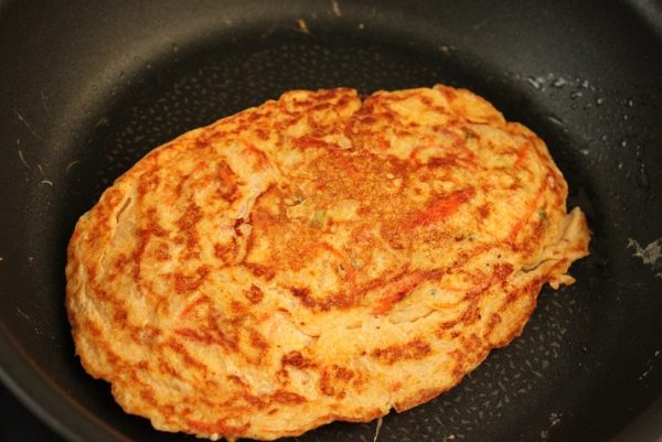 野菜オムレツ