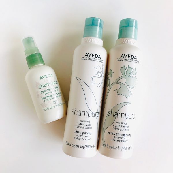 AVEDAのシャンピュア シャンプー&コンディショナー、ピュアフュームミスト